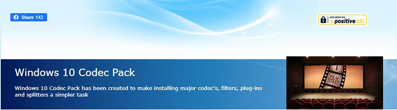 Windows 10 Codec Pack
