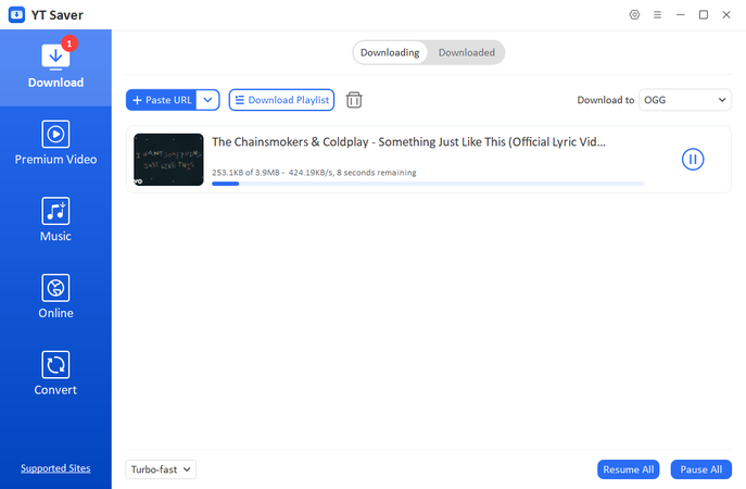 Yt Saver Downloading Youtube to Ogg