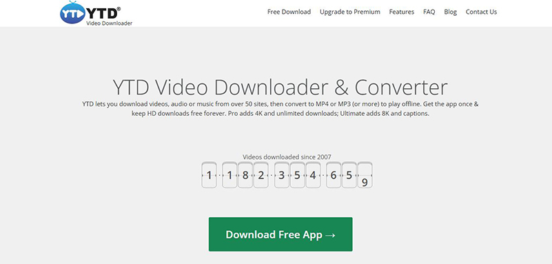 YTD Video Downloader for Mac youtube ダウンロード