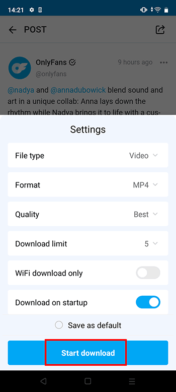 ytsaver app onlyfans download setting